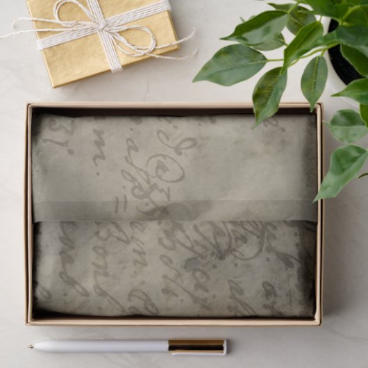 Manuskriptzeitschrift für antikes verblasstes Perg Seidenpapier (Geschenk)