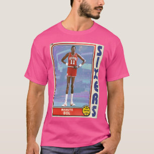 Manute Bol Retro Style 90S Basketball Card Classic T-Shirt