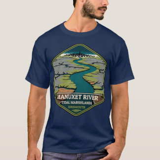 Manuxet Fluss Gezeitenmarschland Innsmouth Vintage T-Shirt