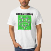 Manx All-Sterne T-Shirt (Vorderseite)