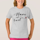 Manx at Heart, Isle of Man T-Shirt (Vorderseite)