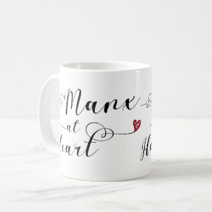 Manx at Heart Tasse, Isle of Man Kaffeetasse