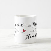 Manx at Heart Tasse, Isle of Man Kaffeetasse (Mittel)