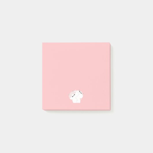 Manx Cat Couple Post-it Klebezettel (Vorderseite)