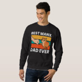 Manx Cat Eigner Bester Manx Vater je 1 Sweatshirt (Vorne ganz)