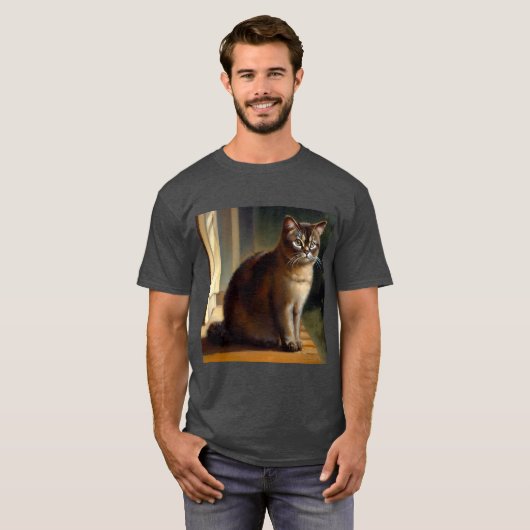 Manx Cat T-Shirt (Vorne ganz)