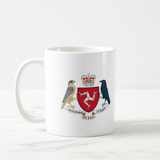 Manx Coffee Tasse (Links)