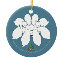 Manx ein-Melken acht… Weihnachtsbaum