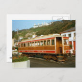 Manx Electric Railway, Isle of Man Postkarte (Vorne/Hinten)