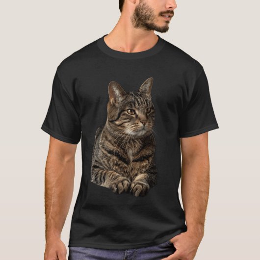 Manx-Katze T-Shirt (Vorderseite)