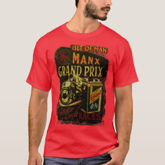 Manx Motorrad Races Isle of Man T-Shirt