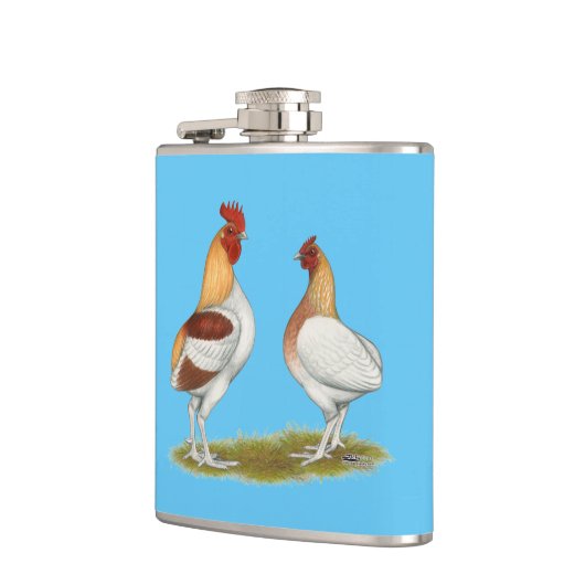 Manx Rumpies Flachmann (Links)