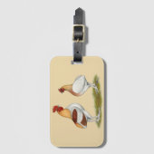 Manx Rumpies Gepäckanhänger (Vorderseite Vertikal)