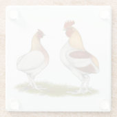 Manx Rumpies Glasuntersetzer (Rückseite)