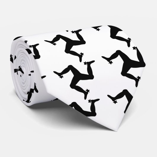 Manx Triskelion Krawatte (Gerollt)