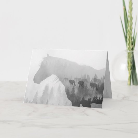 "Many In" - Grußkarte Karte (Vorderseite)