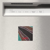 "Many Paths" Abstrakte Geschirrspüler Status Magne Magnet (In Situ (Geschirrspüler))
