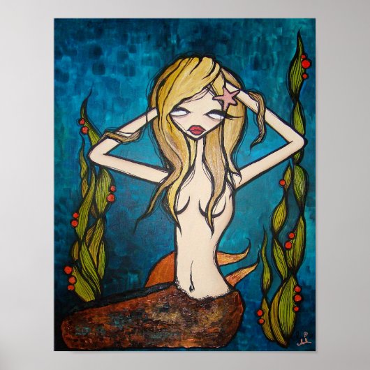 "Many Waters" Matte Poster, 11x14 Poster (Vorne)