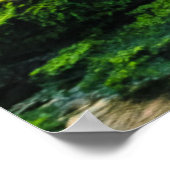 Manyar Beach bei Sonnenaufgang Poster (Ecke)