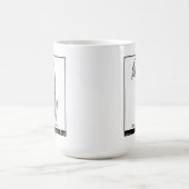 Manypeeplia Upsidownia. Kaffeetasse (Mittel)