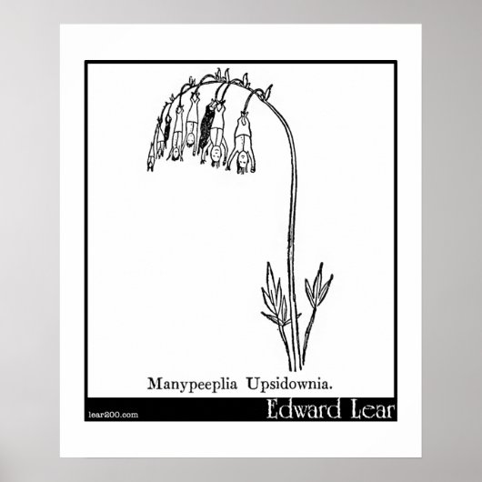 Manypeeplia Upsidownia Poster (Vorne)