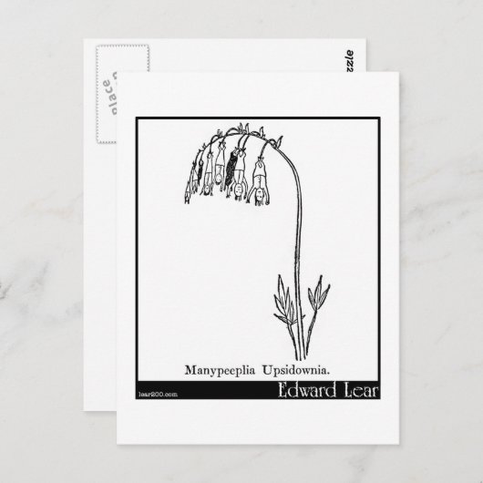 Manypeeplia Upsidownia Postkarte (Vorne/Hinten)