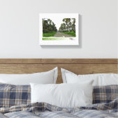 Manzanilla Stretch, Trinidad Leinwanddruck (Insitu (Schlafzimmer))