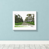 Manzanilla Stretch, Trinidad Leinwanddruck (Insitu (Holzboden))