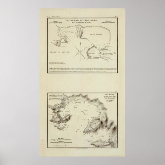 Manzanillo, Mexiko Poster (Vorne)