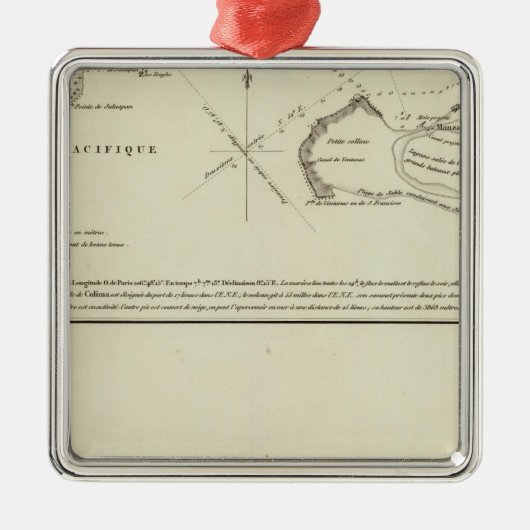Manzanillo, Mexiko Silbernes Ornament (Vorne)