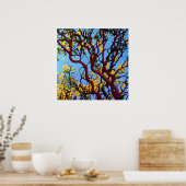 Manzanita im Herbst Poster (Küche)