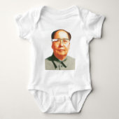 Mao, der Google-Glas trägt Baby Strampler (Vorderseite)
