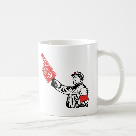 Mao - Kommunismus ist #1 Kaffeetasse (Rechts)