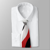 MAO kundenspezifische rote, schwarze, weiße und Krawatte (Gebunden)