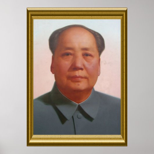 Mao-Portrait Poster (Vorne)