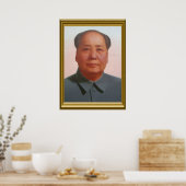 Mao-Portrait Poster (Küche)