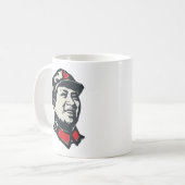 Mao-Porträt Kaffeetasse (Vorderseite Links)