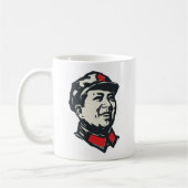 Mao-Porträt Kaffeetasse (Links)