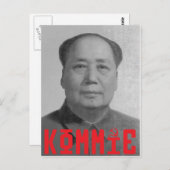 Mao Postkarte (Vorne/Hinten)
