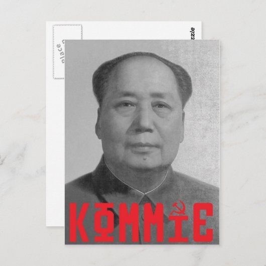 Mao Postkarte (Vorne/Hinten)