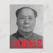 Mao Postkarte (Vorderseite)