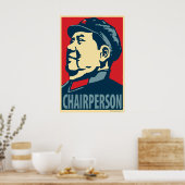 Mao Tse-Tung - Vorsitzende: OHP Poster (Küche)