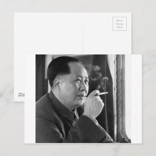 mao ttung postkarte (Vorne/Hinten)