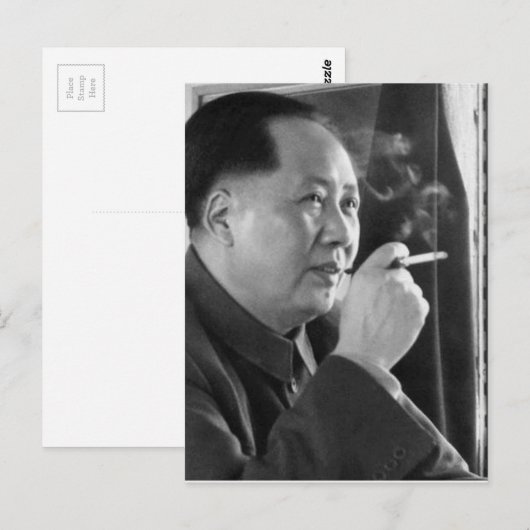 mao ttung postkarte (Vorne/Hinten)