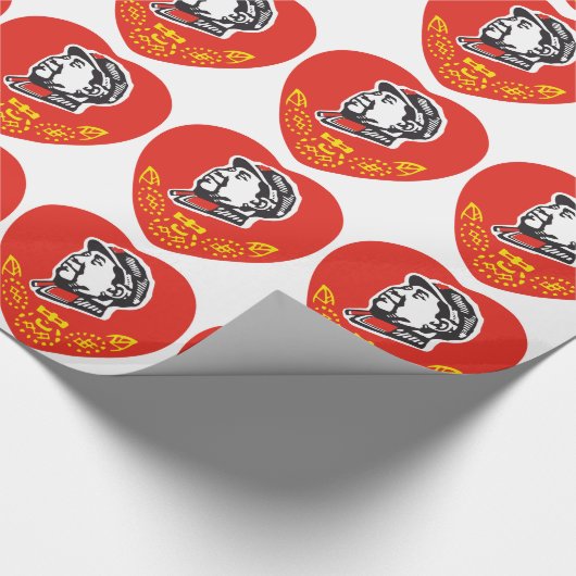 MAO ZEDONG GESCHENKPAPIER (Ecke)