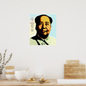 Mao Zedong Journey Quote Poster Print (Küche)