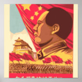 Mao Zedong - Kulturrevolution-Poster Poster (Vorne)
