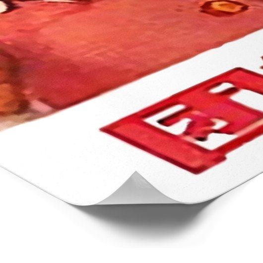 Mao Zedong Poster (Ecke)