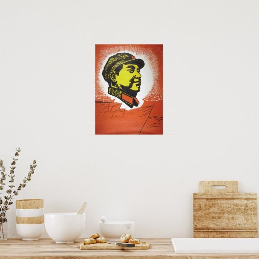 Mao Zedong Poster (Küche)