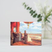Mao Zedong Postkarte (Stehend Vorderseite)